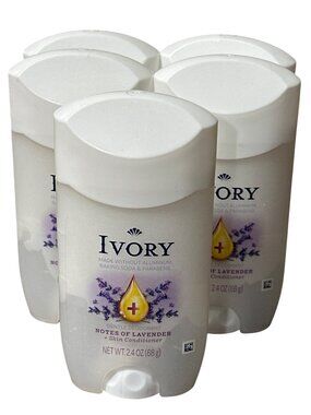 Ivory Gentle Deodorant Notes Of Lavender With Skin Conditioner Aluminum-Free 2.4